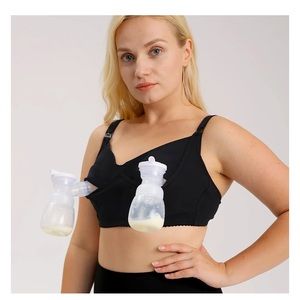 Momcozy Deep V Hands Free Pumping Bra szXXL